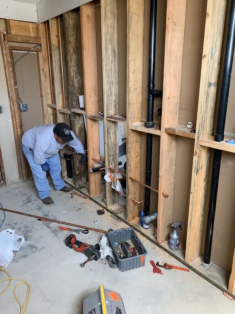 Commercial rough-in plumbing for Water Heater Replacement in Highway Lake Estates